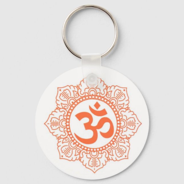 HINDU - BUDDHA SYMBOLS OM,OHM SCHLÜSSELANHÄNGER (Vorderseite)