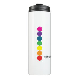 Hindu-Chakra-Meditation – Minimalistisches Design Thermosbecher