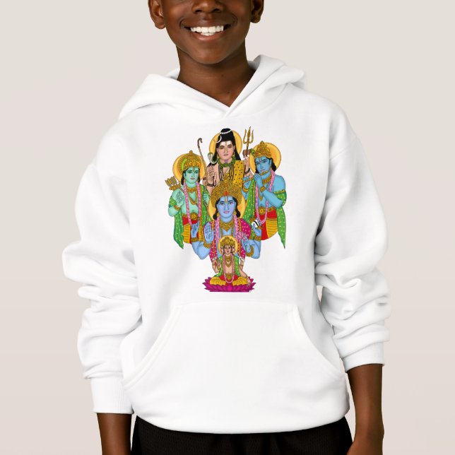Hindu Deities Sweatshirt (Vorderseite)