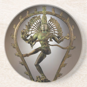 Hindu Deity Shiva Tamil der Zerstörer Transformer Getränkeuntersetzer