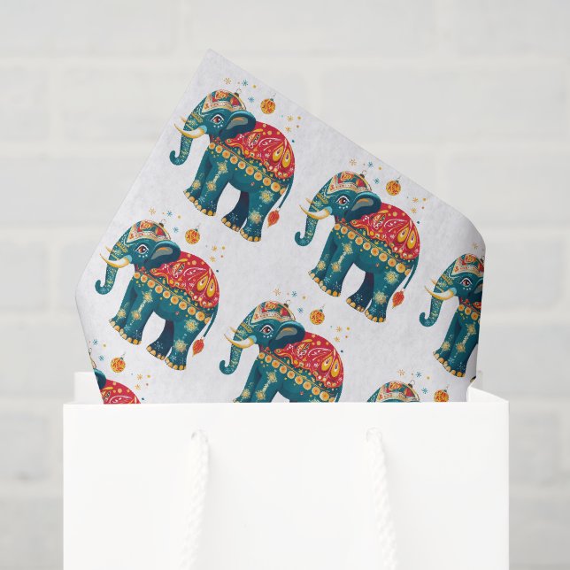 Hindu Festival Deco Seidenpapier (Geschenktüte)