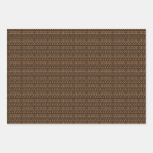 Hindu Festival Wrapping Paper Flat Sheet Set 3 Geschenkpapier Set
