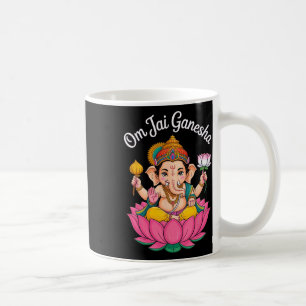 Hindu Ganesha Puja Elefantengott Indien Meditation Kaffeetasse