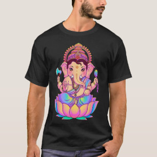 Hindu Ganesha Puja Elefantengott Indien Meditation T-Shirt