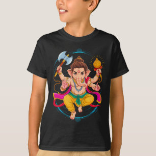 Hindu Ganesha Puja Elefantengott Indien Meditation T-Shirt