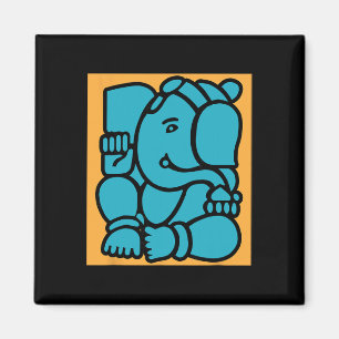 Hindu Ganesha Puja Elefantengott Yoga Meditation M Magnet