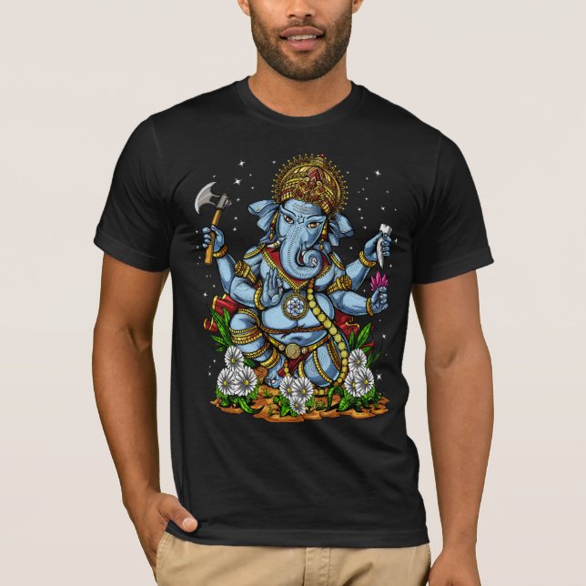 Hindu God Ganesha T-Shirt (Vorderseite)