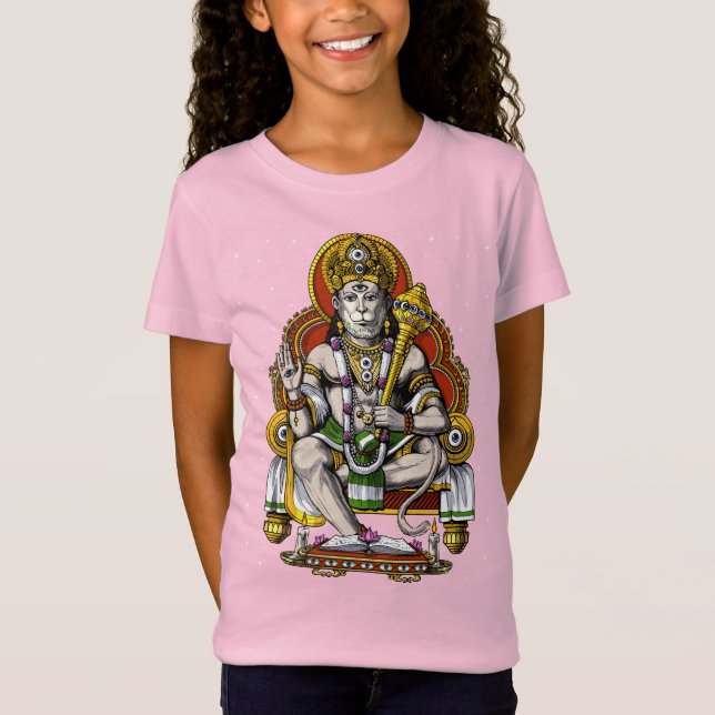 Hindu God Hanuman T-Shirt (Vorderseite)