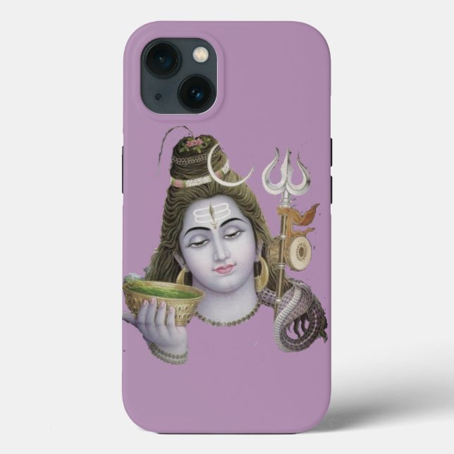 Hindu God shiva Apfelhandy Hardcase Design Case-Mate iPhone Hülle (Rückseite)