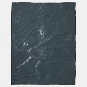 HINDU GODDESS FLEECEDECKE