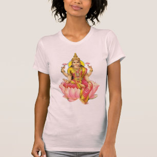 Hindu Goddess lakshmi Wohlstand Geld T-Shirt