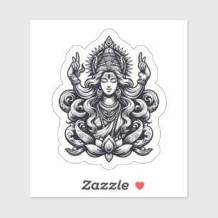 Hindu Goddess Shiva Vinyl Aufkleber dekal