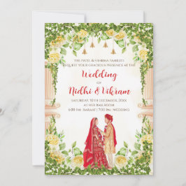 Hindu-Hochzeitkarten & indische Einladungen