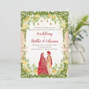 Hindu-Hochzeitkarten & indische Einladungen