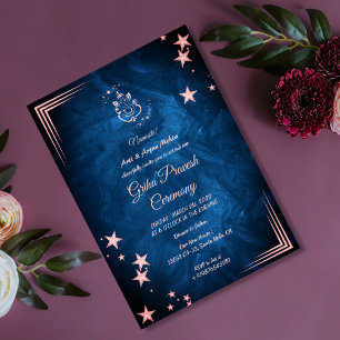 Hindu House Erwärmung Griha Pravesh Einladung