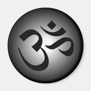 Hindu OM - Meditations-Symbol Magnet
