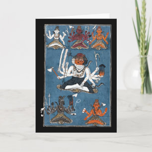 Hindu Shiva Yoga Meditation Mandala Karte
