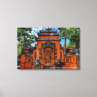 Hindu-Tempel Hinduismus Indonesien Landschaftsfoto Leinwanddruck