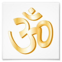 Hinduismus Om Symbol Fotodruck