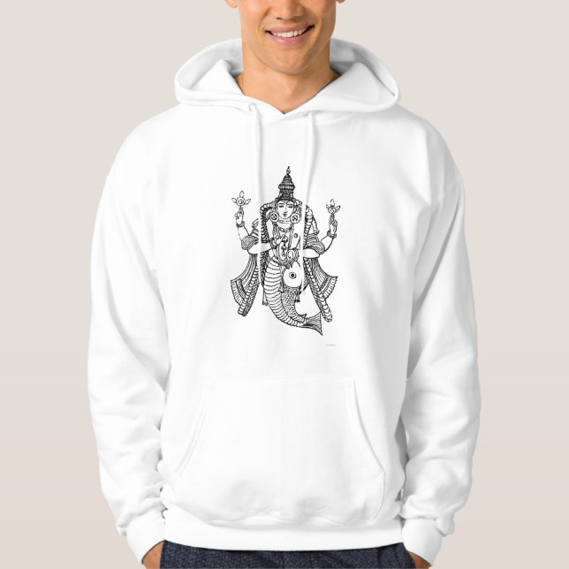 Hinduismus: Vishnu Hoodie (Vorderseite)