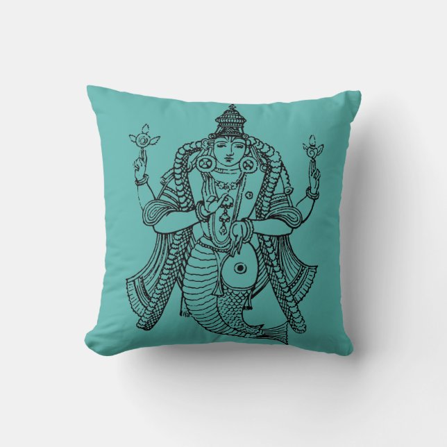 Hinduismus: Vishnu Kissen (Vorderseite)