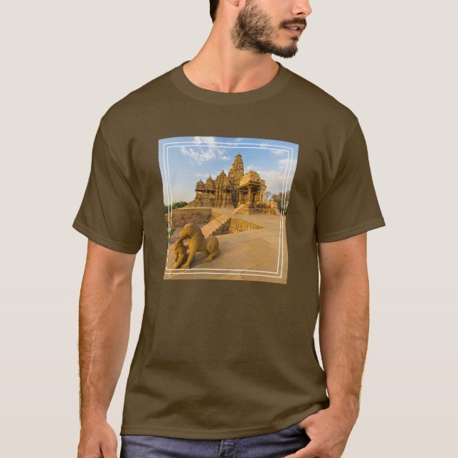 Hindutempel in Khajuraho T-Shirt (Vorderseite)
