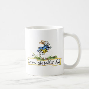 Hinein ins Kaninchenloch Kaffeetasse