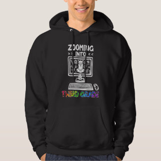 Hineinzoomen in die 3. Klasse Zurück zur Schule 20 Hoodie