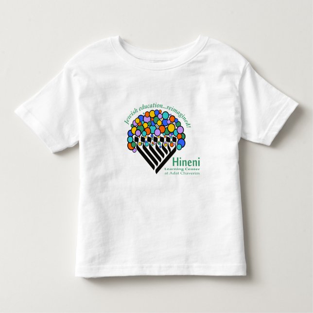 Hineni Learning Center Toddlers' T-Shirt - White (Vorderseite)
