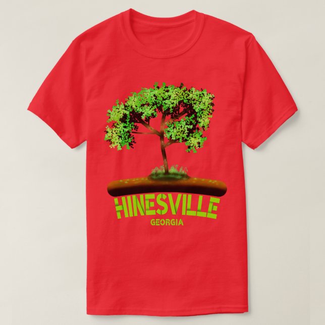 Hinesville Georgia TShirt 5 (Design vorne)