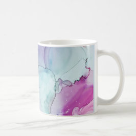 Hingabe - abstrakte Tinten-Kunst durch Karen Ruane Kaffeetasse