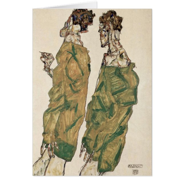 Hingabe durch Egon Schiele (Vorne)