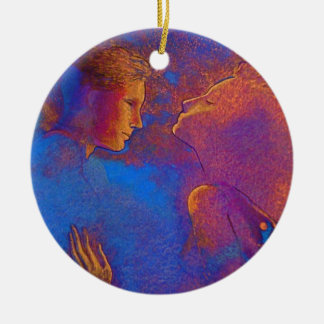 Hingabeverzierung Keramikornament