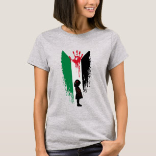 Hingerichtete Kindheit – Palästinensische Solidari T-Shirt
