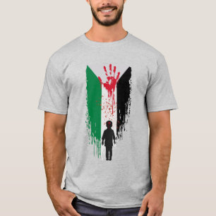 Hingerichtete Kindheit – Palästinensische Solidari T-Shirt