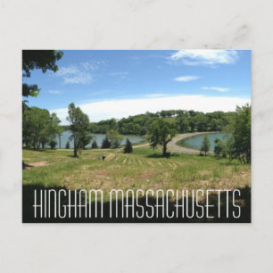 Hingham Massachusetts Postcard Postkarte