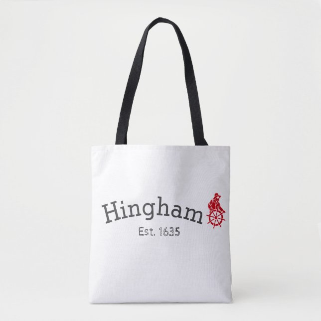Hingham Massachusetts Tote Bag Tasche (Vorderseite)