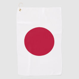 Hinomaru Rising Sun Japan Flag Golf Towels Golfhandtuch