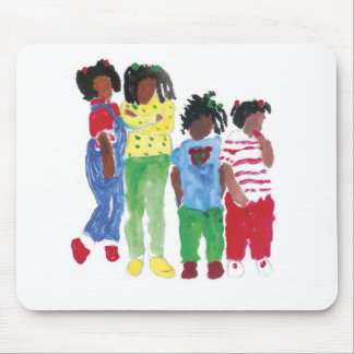 "Hinter am Tag" Mausunterlage Mousepad