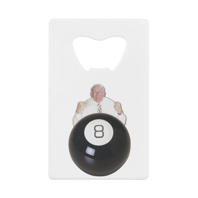 Hinter dem 8 Ball Geldbeutel Flaschenöffner (Vorderseite)