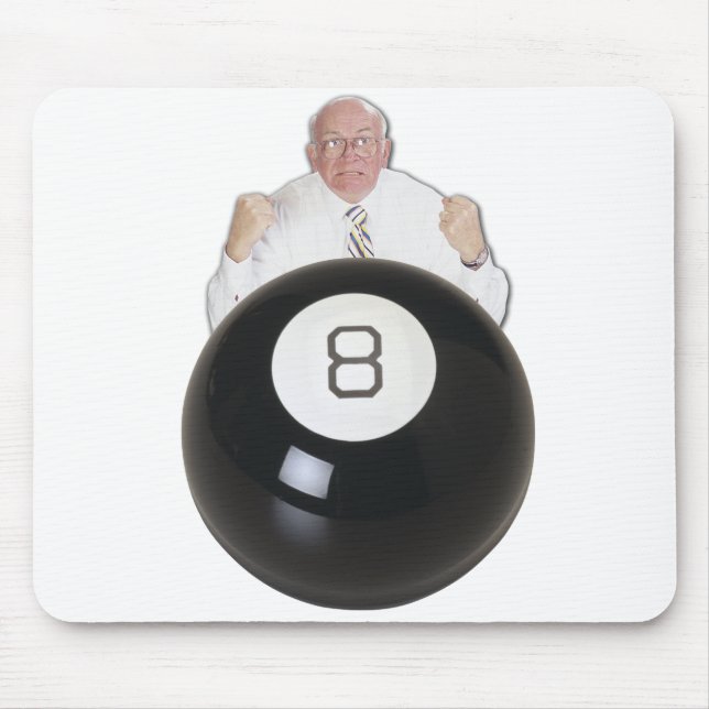 Hinter dem 8 Ball Mousepad (Vorne)