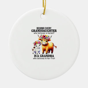 Hinter dem Rad Keramik Ornament