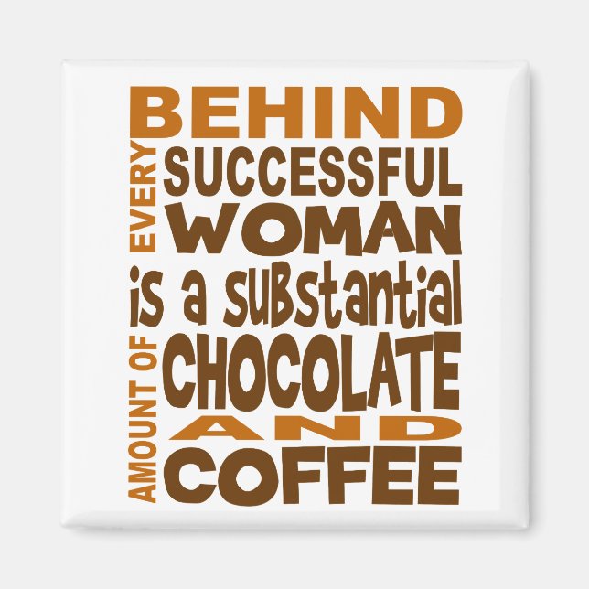 Hinter jeder erfolgreichen Frau Magnet (Vorne)