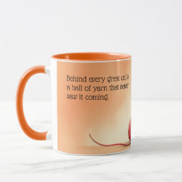 Hinter jeder großen Katze Tasse
