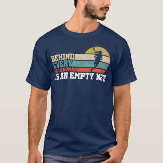 Hinter jeder guten Frau steht ein leeres Netz Spor T-Shirt