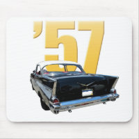 Hintere Ansicht 1957 der Chevrolet-Bel-Aires