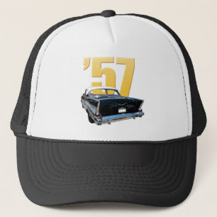 Hintere Ansicht-Kappe 1957 der Chevy Bel-Aires Truckerkappe