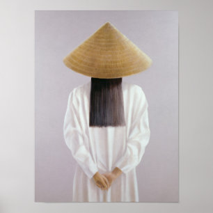 Hintere Ansicht Vietnams Poster