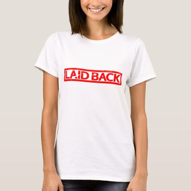 Hintere Briefmarke T-Shirt (Vorderseite)