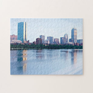 Hintere Bucht Bostons über Charles River